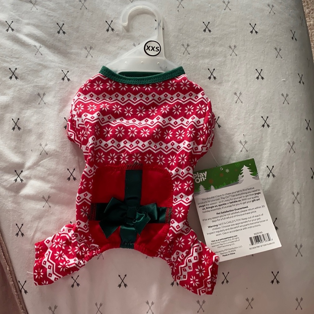 Tiny pet pajamas